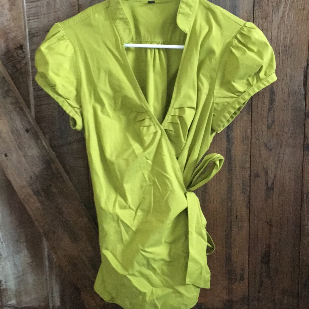 Express tie blouse